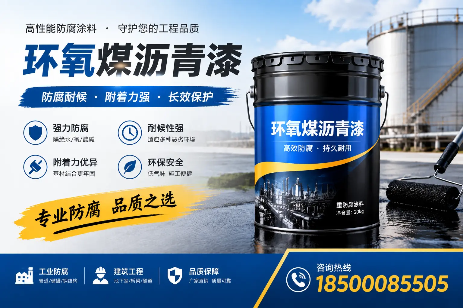 如何选择适合的环氧煤沥青漆？济宁市场选型指南